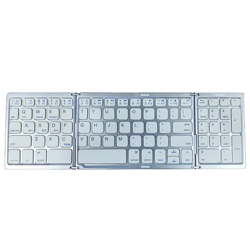 Foldable Wireless Bluetooth Keyboard