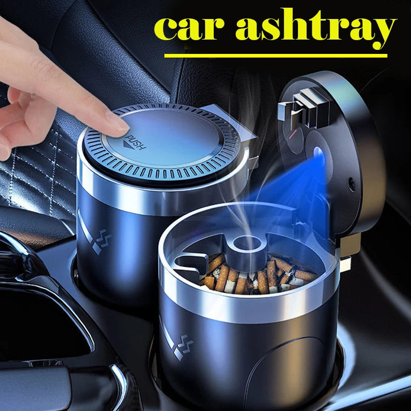 Car Ashtray With LED Light