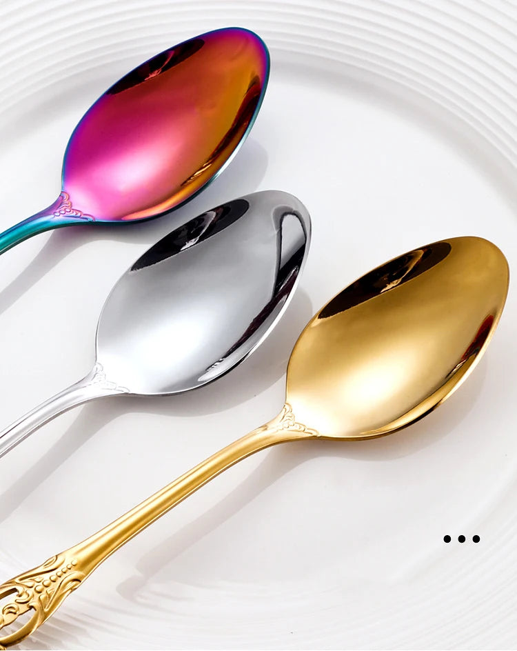 Golden Stainless Steel Cutlery Set