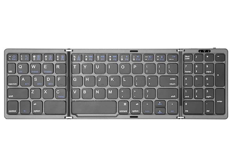 Foldable Wireless Bluetooth Keyboard